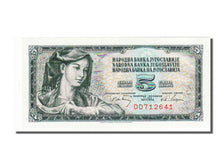 Banconote, Iugoslavia, 5 Dinara, 1968, FDS
