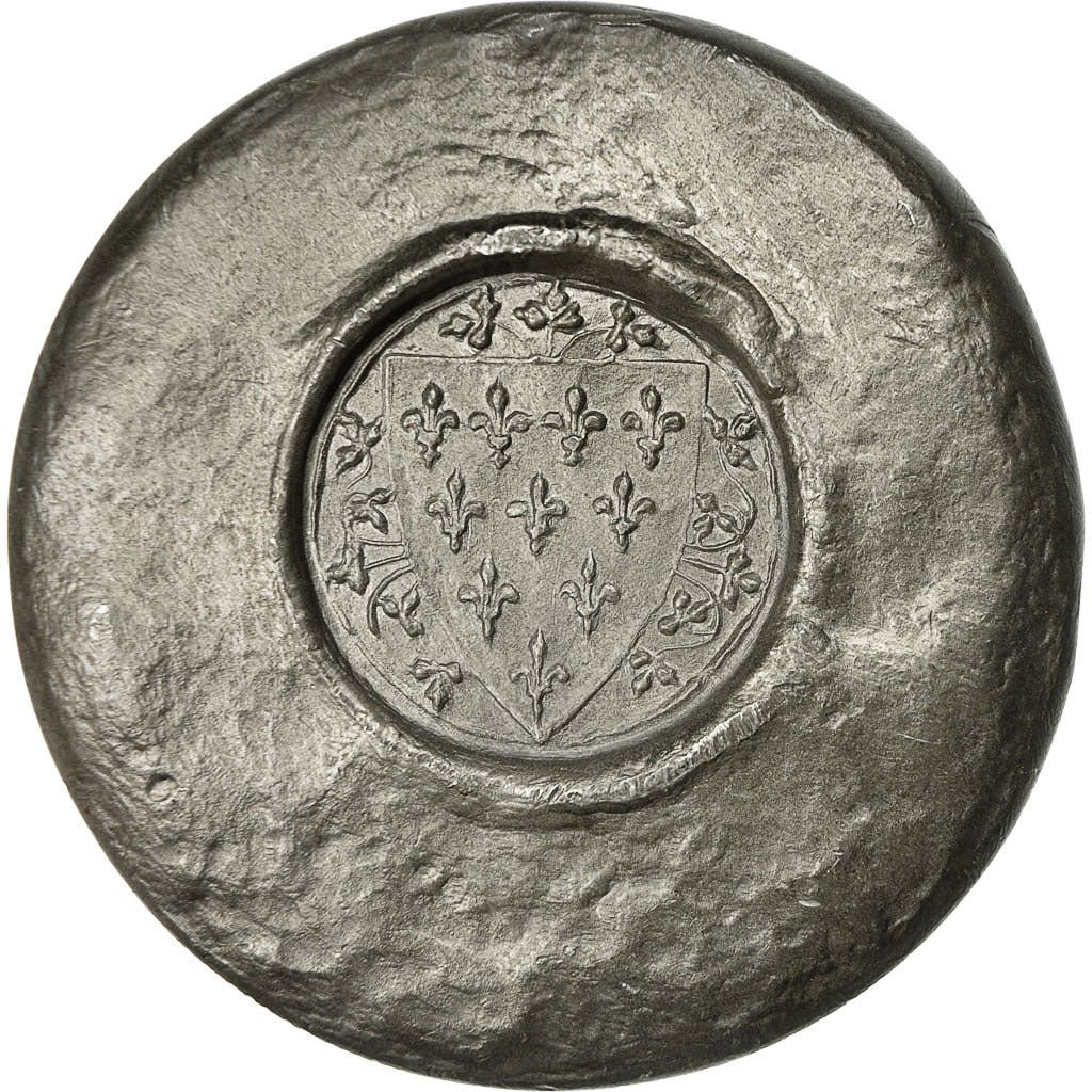 Francia, medalla, Le Roi Philippe IV de Valois, 1966, SC, Hojalata