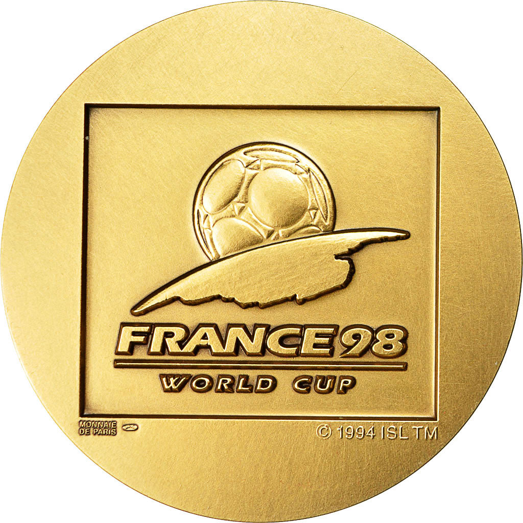 France, Médaille, France 98, Coupe du Monde de Football, MDP, FDC, Bronze
