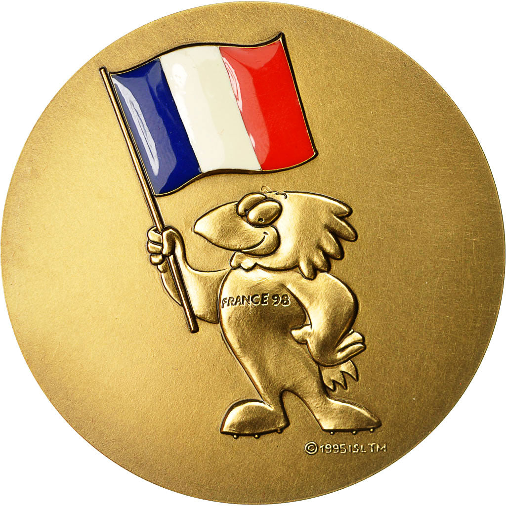 France, Médaille, France 98, Coupe du Monde de Football, MDP, FDC, Bronze
