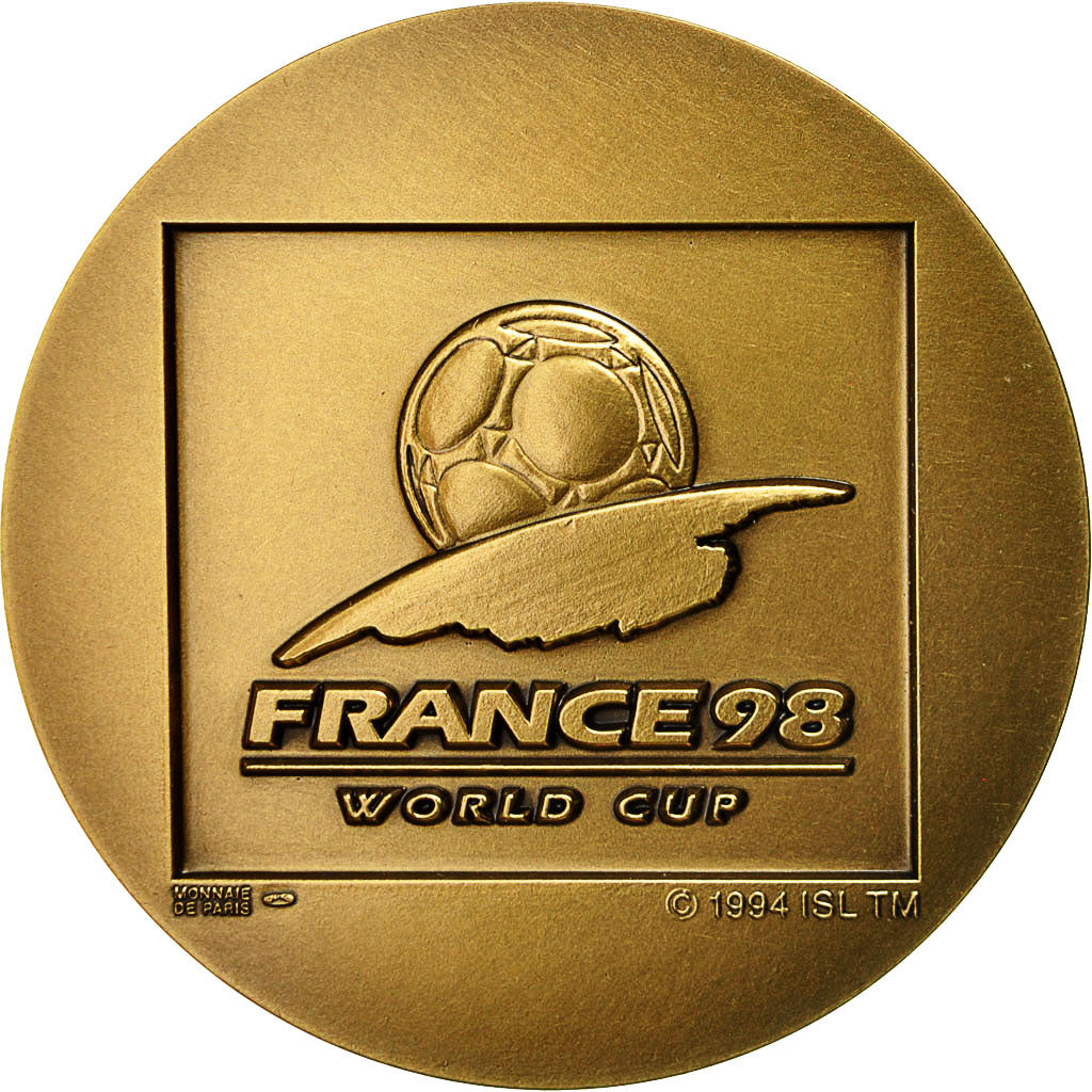France, Médaille, France 98, Coupe du Monde de Football, MDP, FDC, Bronze