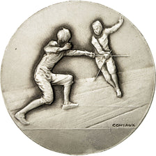 France, Médaille, Sport, Escrime, Contaux, SUP, Silvered bronze
