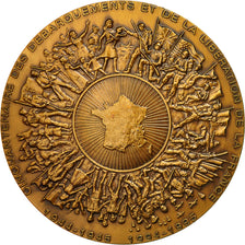 France, Medal, Cinquantenaire de la Libération de la France, 1995, MS(60-62)