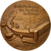 France, Médaille, École nationale des services du Trésor, 1978, SUP+, Bronze