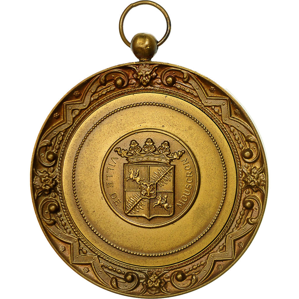 Belgique, Médaille, Ordre des Baillis de Mouscron, 1994, SUP+, Bronze