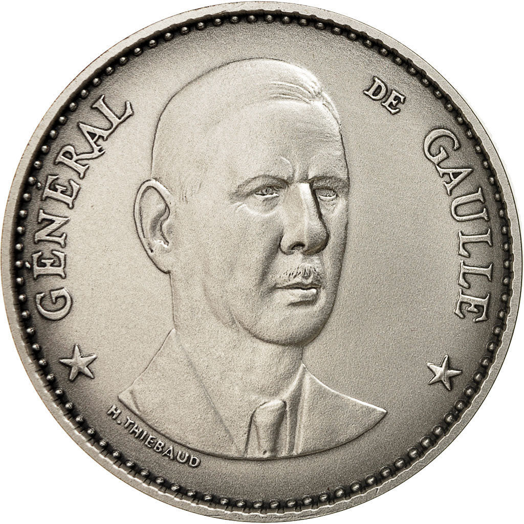 Francia, medaglia, Seconde Guerre Mondiale, Général de Gaulle, SPL, Bronzo