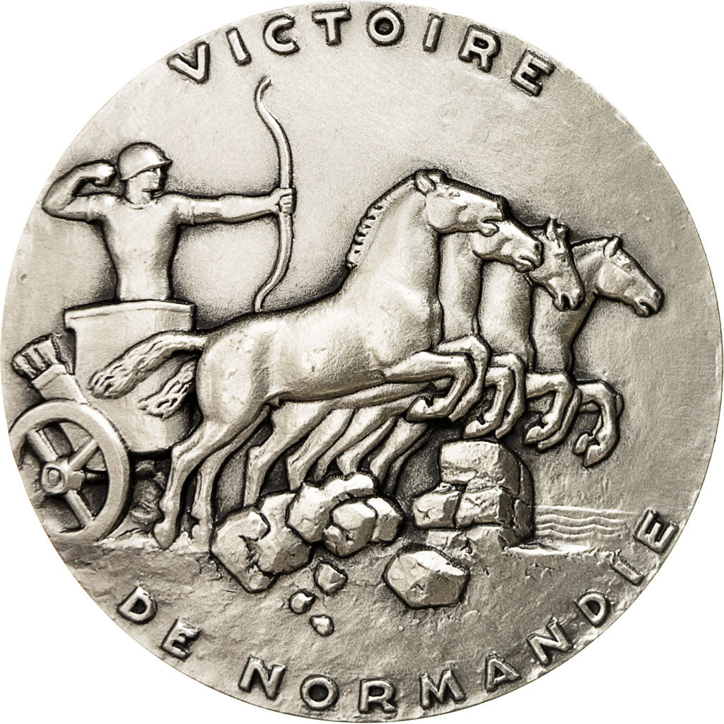France, Médaille, Collection Seconde Guerre Mondiale, Victoire De Normandie