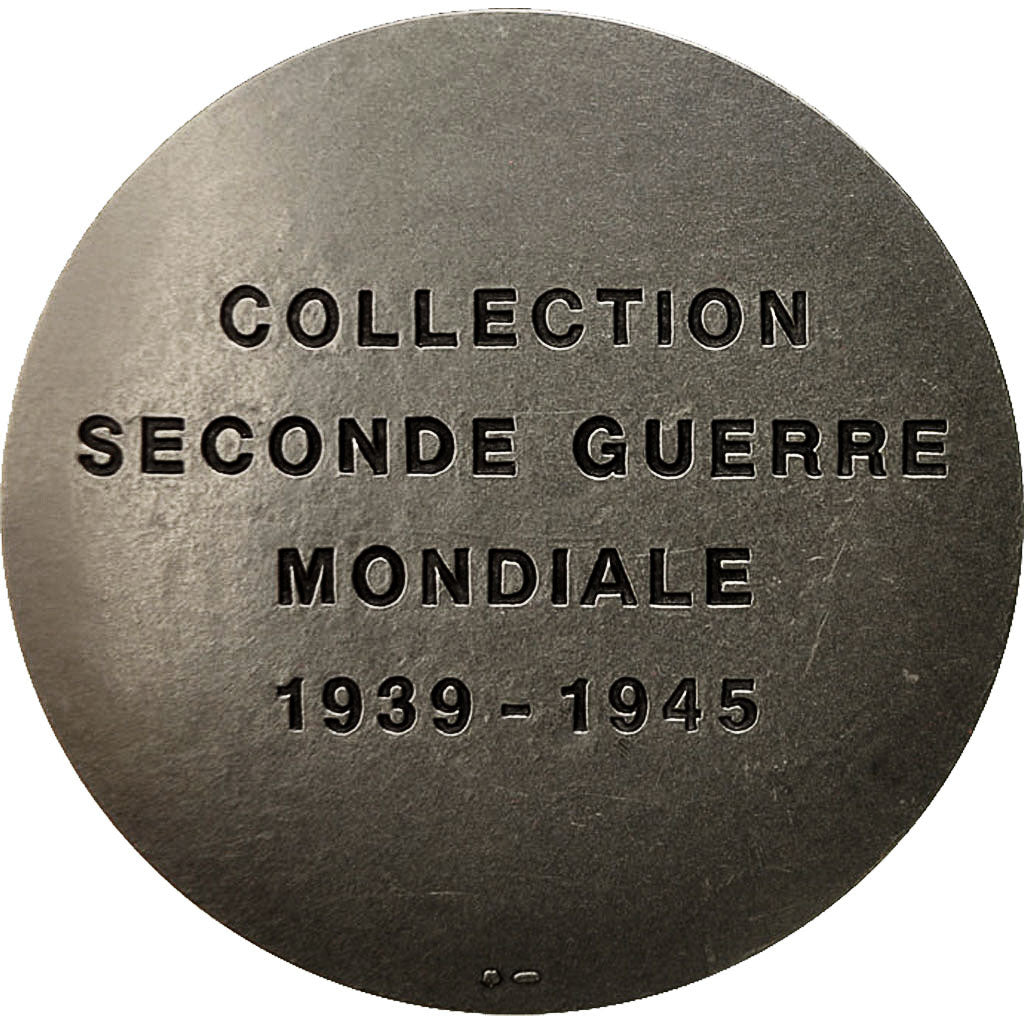 France, Medal, Seconde Guerre Mondiale, Eisenhower, MS(63), Silvered bronze