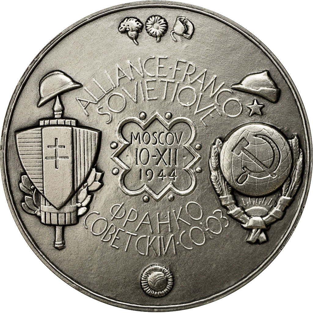 France, Médaille, Seconde Guerre Mondiale, Alliance Franco-Soviétique, SPL