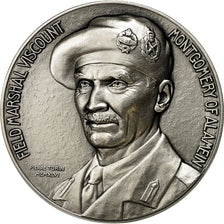 France, Medal, Seconde Guerre Mondiale, Montgomery, MS(63), Silvered bronze