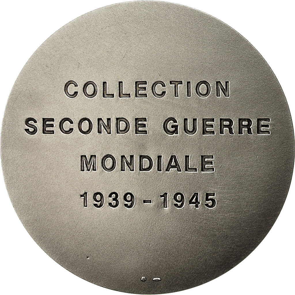 France, Medal, Gouvernement militaire allié en Allemagne, MS(63), Silvered