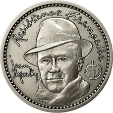 France, Médaille, Résistance française, Jean Moulin, SPL, Silvered bronze