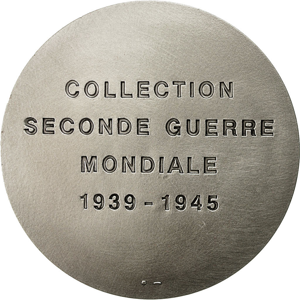 France, Médaille, Résistance française, Jean Moulin, SPL, Silvered bronze
