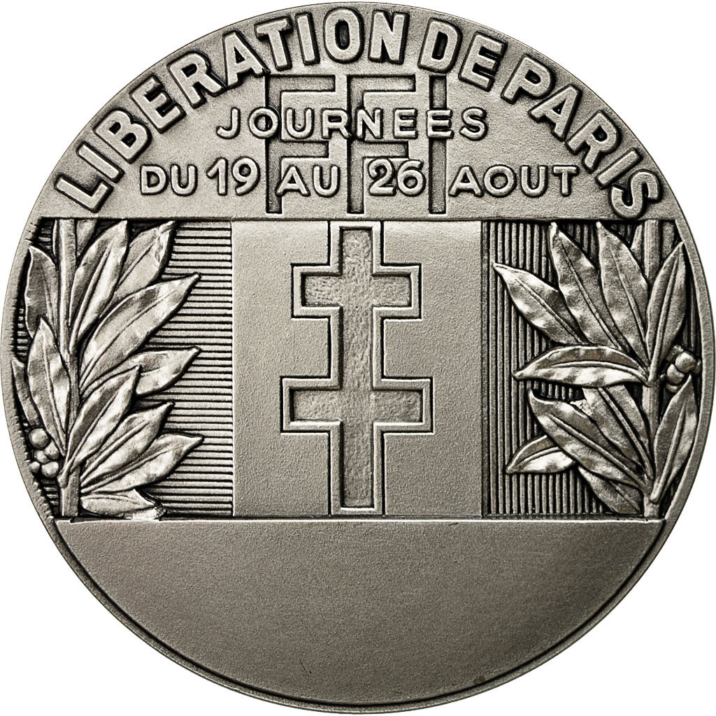 Francia, medaglia, Seconde Guerre Mondiale, Libération de paris, SPL, Bronzo