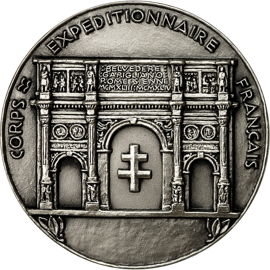 France, Medal, Seconde Guerre Mondiale, Corps Expéditionnaire Français