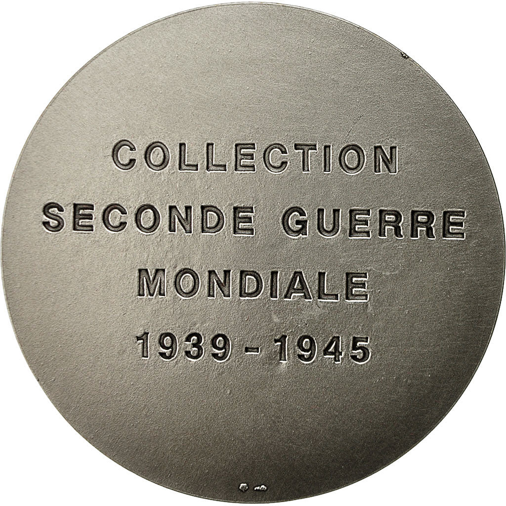 Francia, medaglia, Collection Seconde Guerre Mondiale, SPL, Bronzo argentato