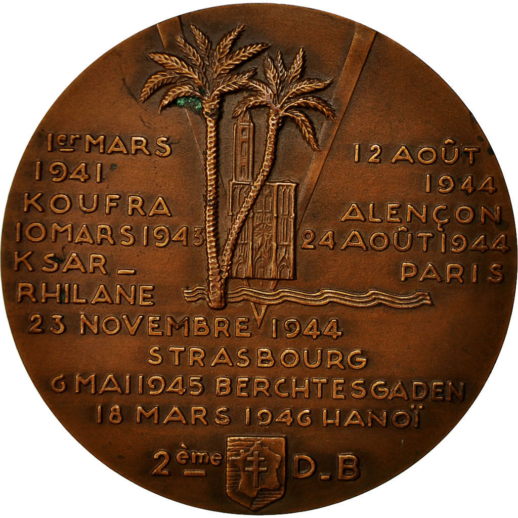 France, Médaille, Général Leclerc de Hauteclocque, Maréchal de France