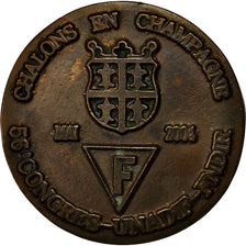 Frankrijk, Medaille, 56ème Congrès UNADIF-FNDIR, Chalons-en-Champagne, 2004