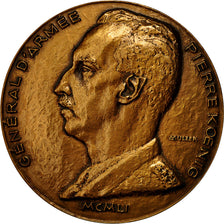 France, Medal, Général d'Armée, Pierre Koenig, 1951, Muller, AU(55-58)