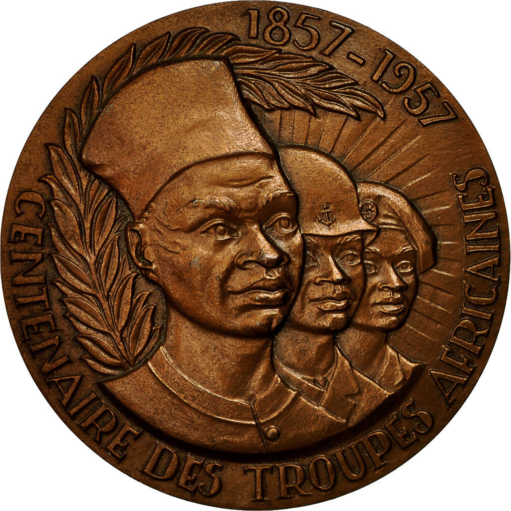 Médaille Centenaire Des Anciens Enfants De Troupe 1884-1984 - Bronze Français