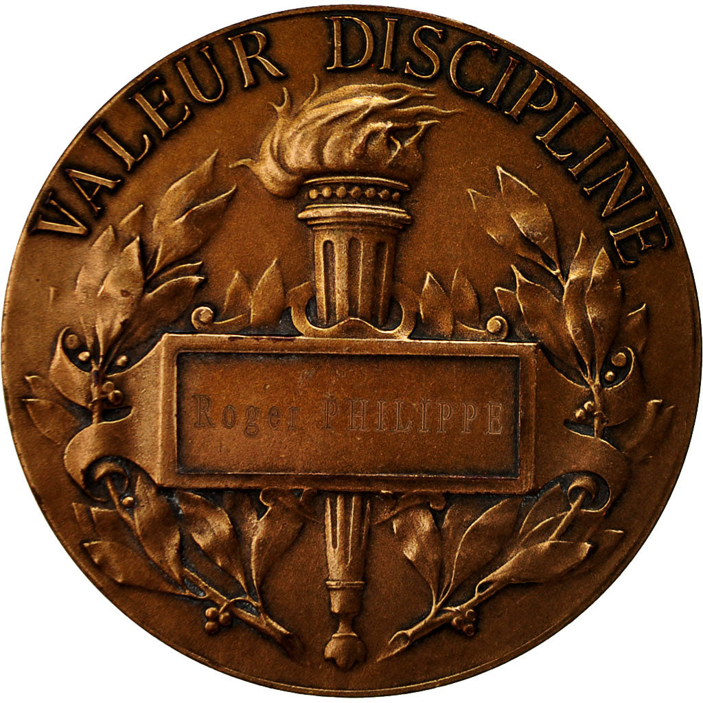 Francia, medalla, Maréchal Foch, Médailles Militaires, Prud'homme.G, EBC