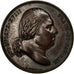 Francia, medalla, Mariage du Duc de Berry, 1816, De Puymaurin, EBC, Bronce