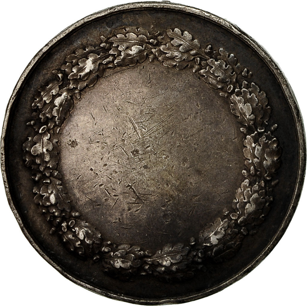 France, Medal, L'Union, Compagnie d'assurances contre l'incendie, 1828