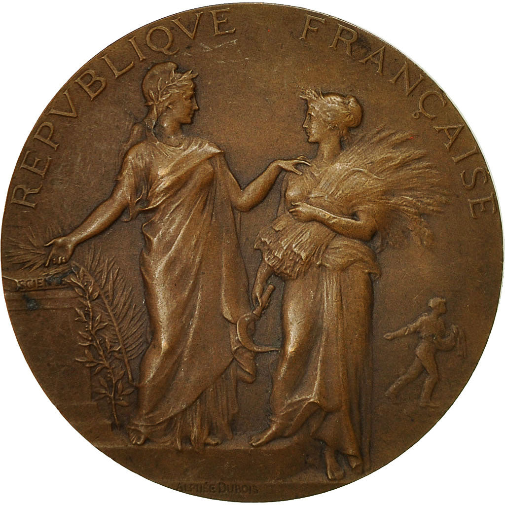 Francia, medalla, Agriculture, Concours National de Rennes, 1904, Dubois.A, EBC