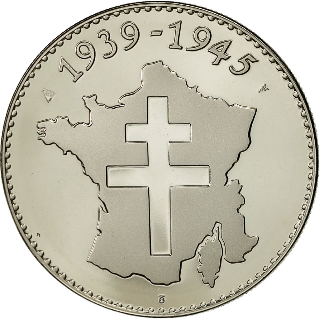 France, Medal, Seconde Guerre Mondiale, Mac Arthur, MS(64), Copper-nickel