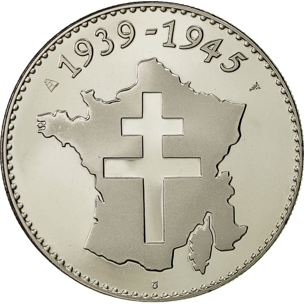 France, Medal, Seconde Guerre Mondiale, La Victoire de 1945, MS(64)