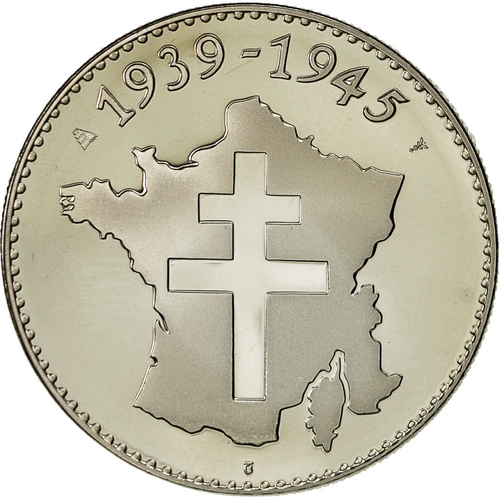 Frankreich, Medaille, Appel du 18 Juin 1940, UNZ+, Copper-nickel