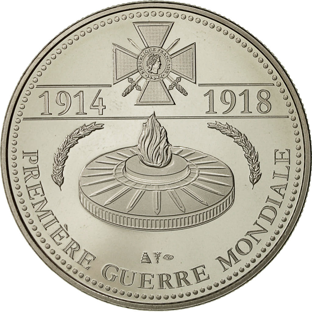 France, Médaille, Première Guerre Mondiale, Centenaire, SPL+, Copper-nickel