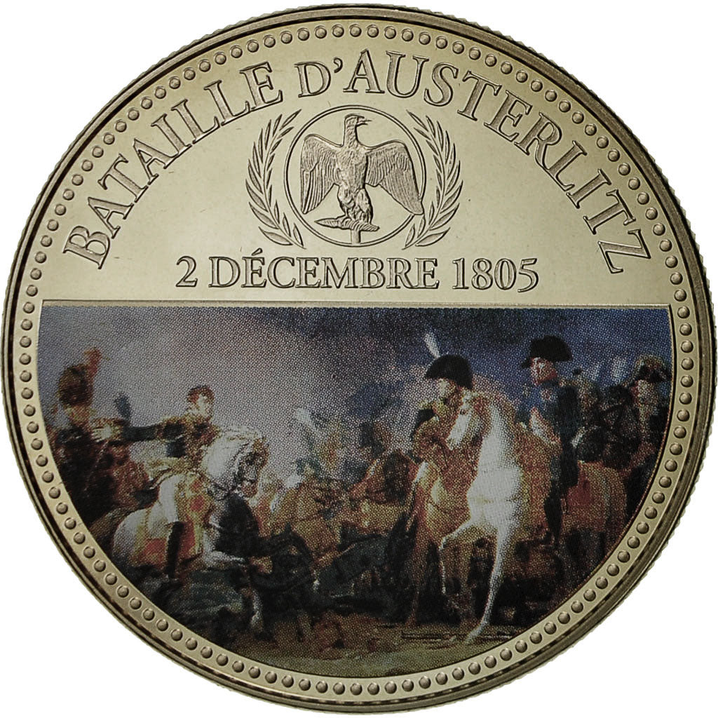 France, Medal, Napoléon Ier, Bataille d'Austerlitz, MS(64), Copper-nickel