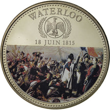 France, Medal, Napoléon Ier, Bataille de Waterloo (1815), MS(64), Copper-nickel