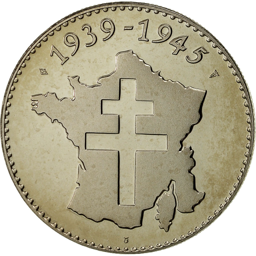 France, Medal, Seconde Guerre Mondiale, Victoire du 8 Mai 1945, MS(64)
