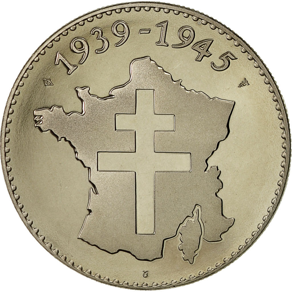 France, Medal, 1939-1945, Yalta, 11 février 1945, MS(64), Copper-nickel