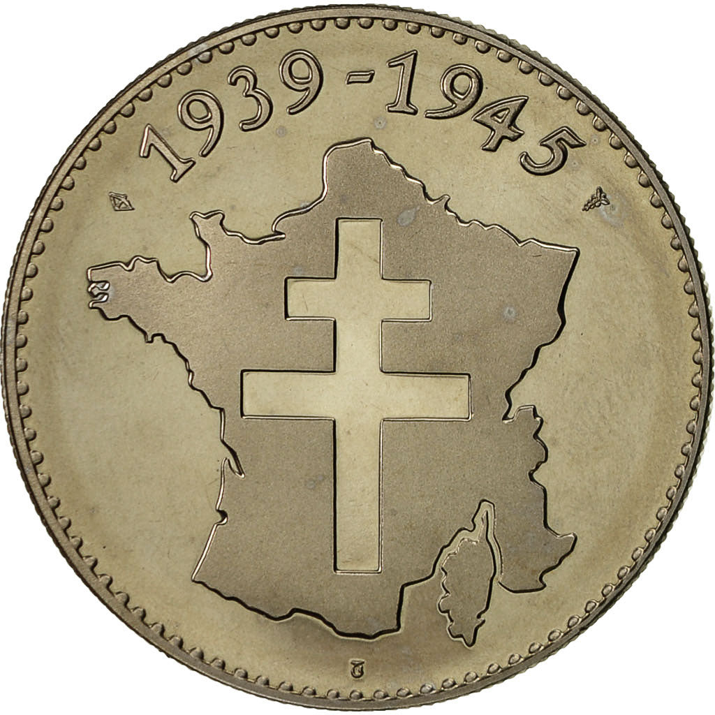 France, Medal, Seconde Guerre Mondiale, Campagne d'Italie, MS(64), Copper-nickel