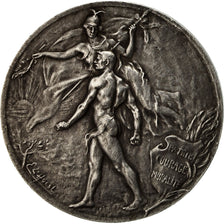 France, Medal, Union des Sociétés de Gymnastique, Angers, 1909, L'Hoest
