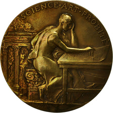 France, Medal, Société Professionnelle d'Architecte Français, 1937, Rasumny