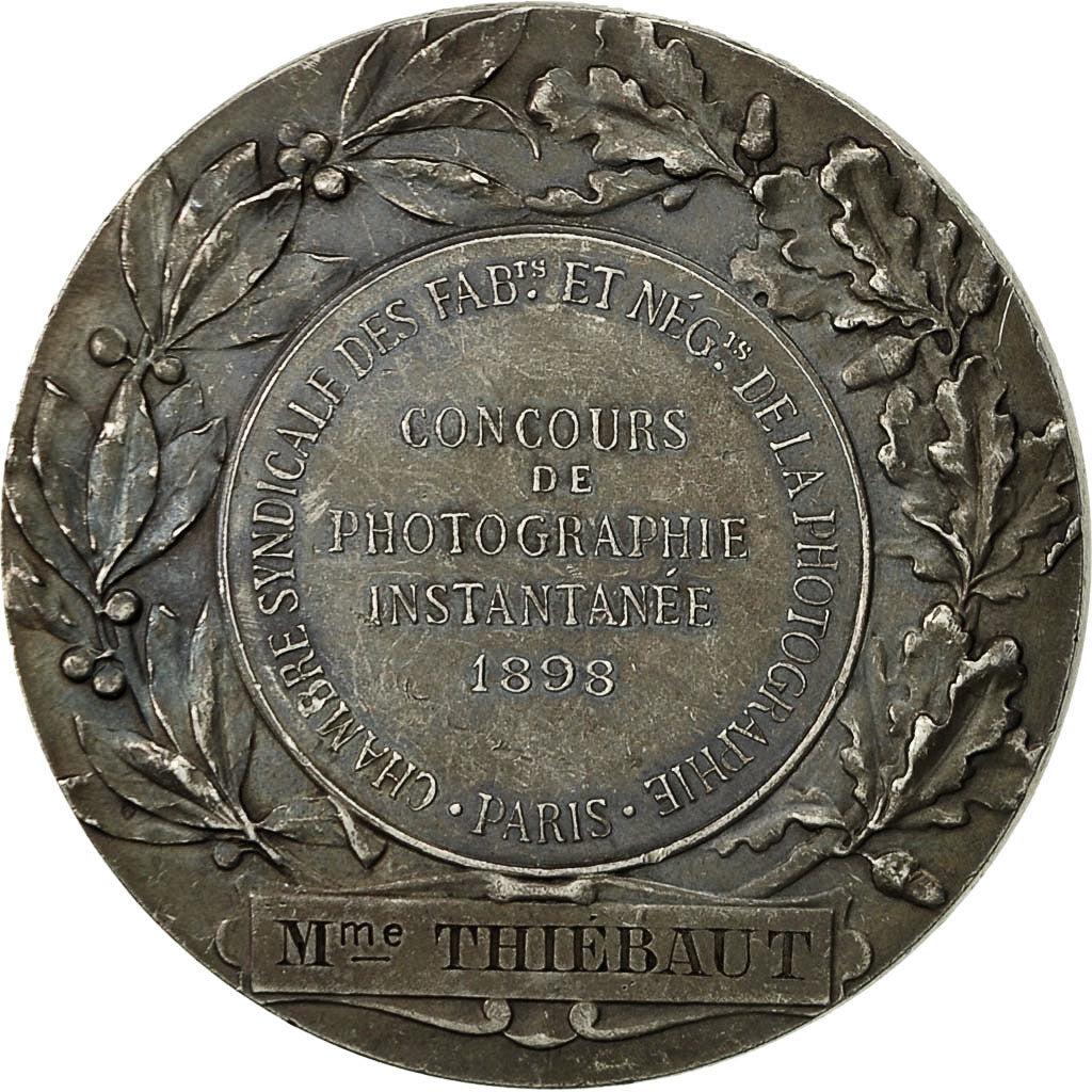 France, Médaille, Concours de Photographie Instantanée, 1898, Rivet, SUP