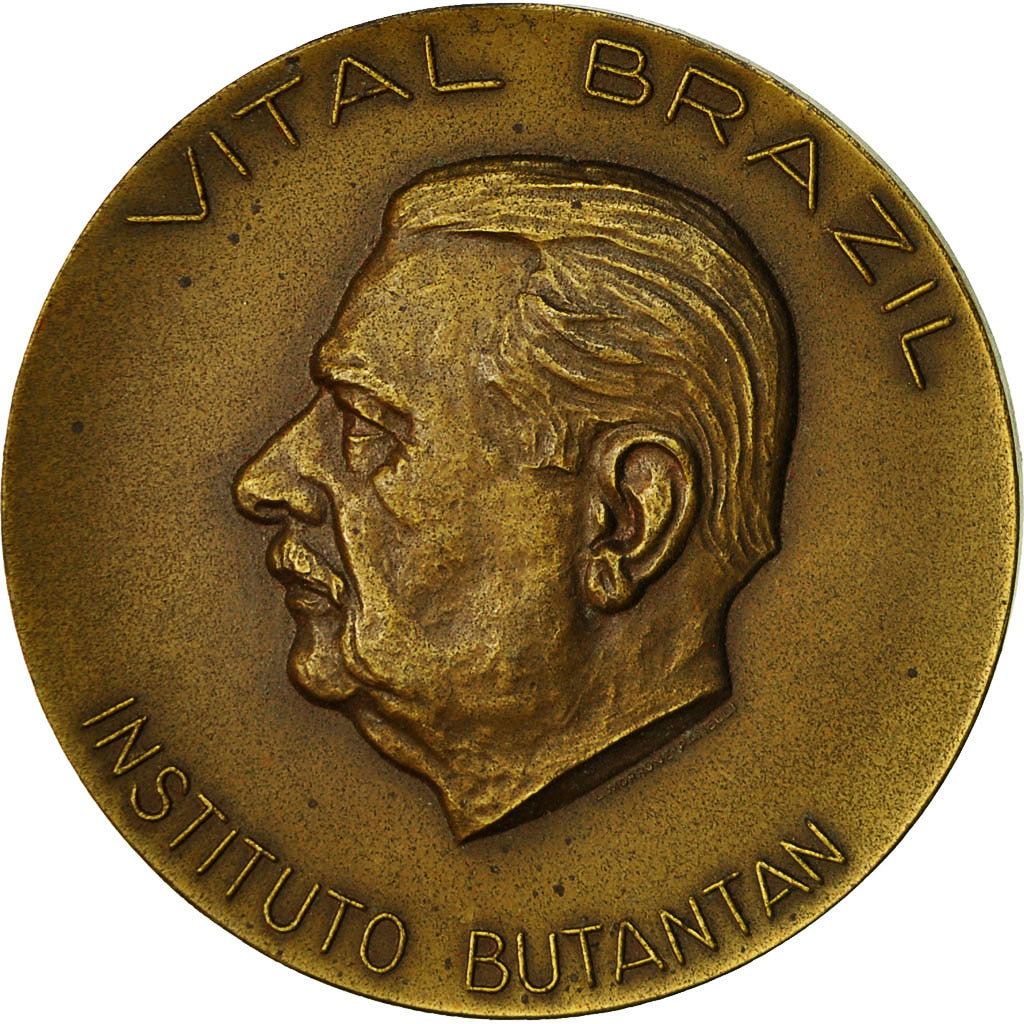 Brésil, Médaille, Instituto Butantan, Sao Paulo, 1966, SUP, Bronze