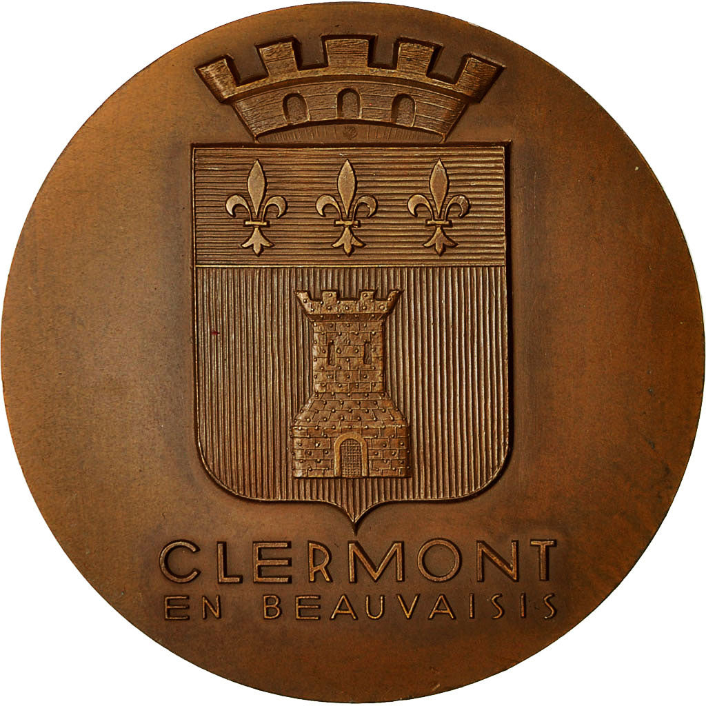 Francia, medalla, Clermont en Beauvaisis, Dubois.H, EBC+, Bronce