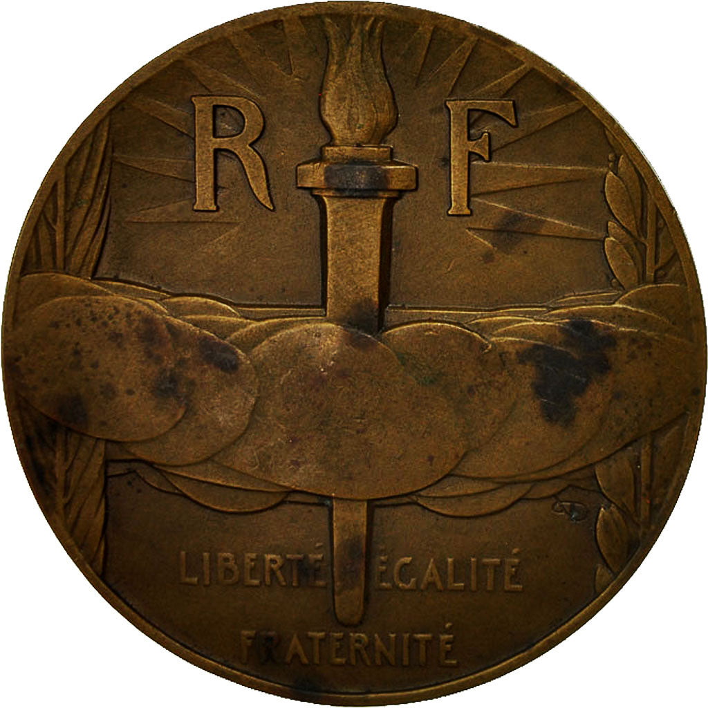 Francia, medalla, Paul Doumer, Président de la République Française, 1931