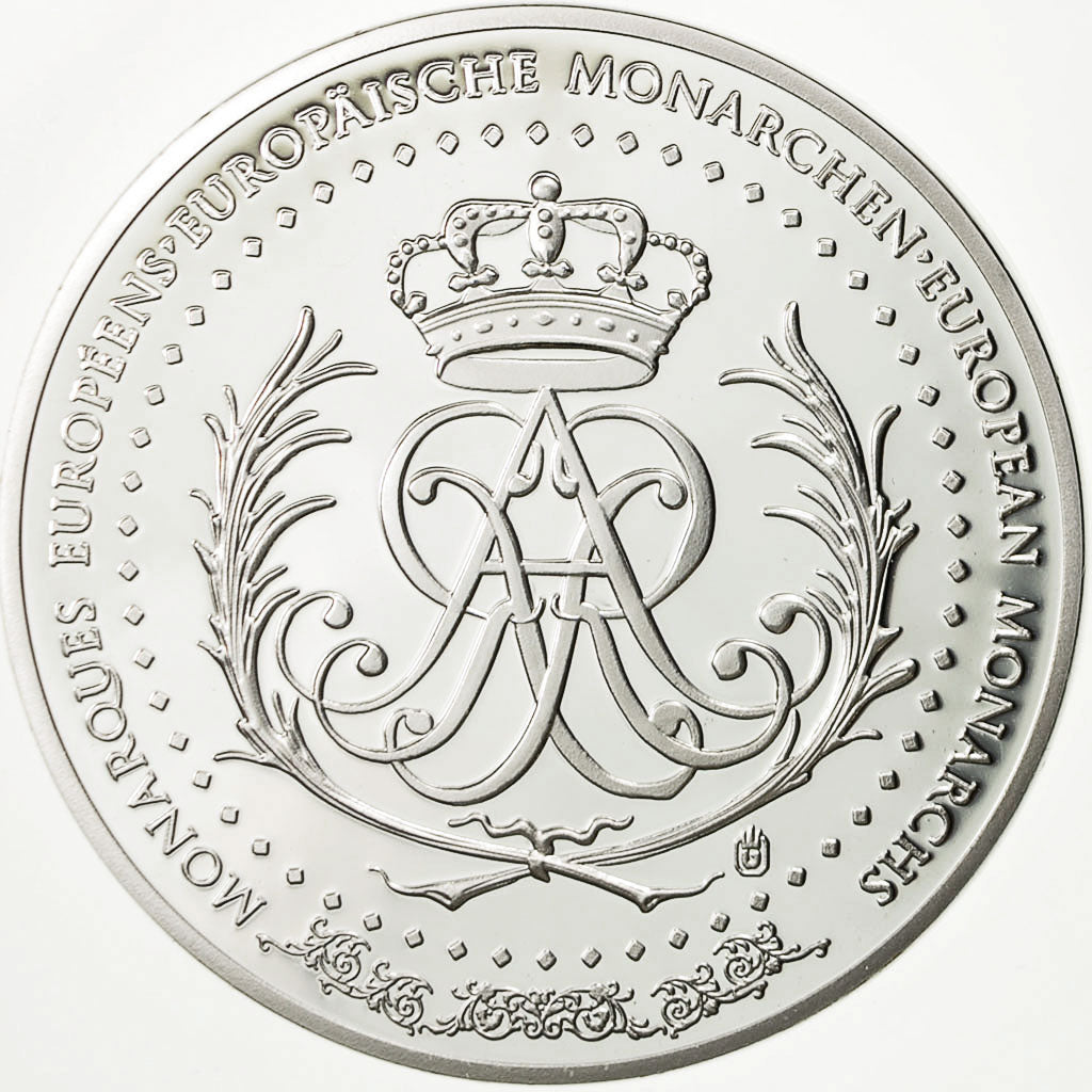 France, Medal, Nicolas II, Empereur de Russie, MS(64), Copper Plated Silver