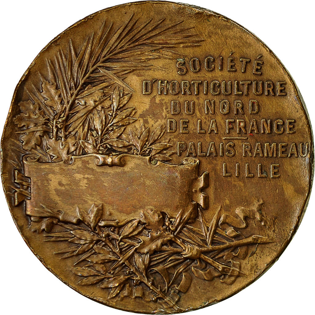 France, Médaille, Société d'Horticulture du Nord de la France, Michelet, TB+
