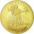 Francia, medaglia, Reproduction Twenty Dollars Liberty, 2003, SPL+, Rame dorato
