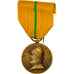 België, Le Roi Albert Ier, Medaille, 1909-1934, Niet gecirculeerd, De