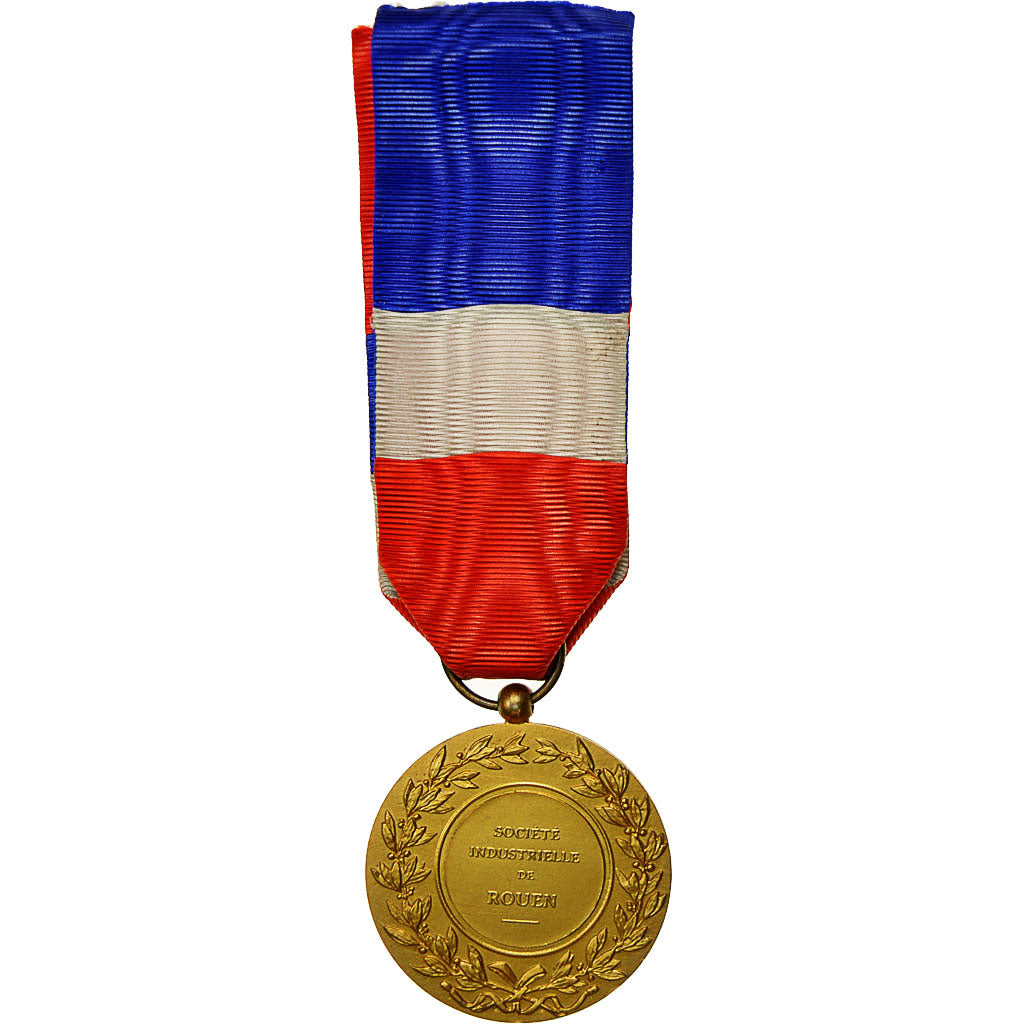 France, Société Industrielle de Rouen, Médaille, Non circulé, Chabaud