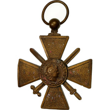 France, Croix de Guerre, Medal, 1914-1918, Good Quality, Bronze, 37