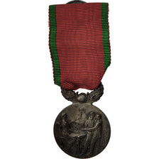 Francia, Société de Secours Mutuels, Flines-Les-Raches, Nord, medalla